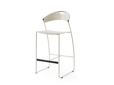 Sled base stool JULIETTE BALERI ITALIA