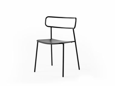 Stackable Stamped plate chair PALOMA