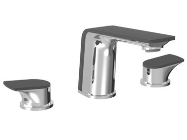 BARIL, ACCENT B56 Rubinetto per lavabo da piano a 3 fori con rosette separate