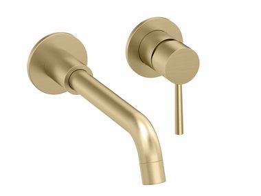 BARIL, ZIP B66 Miscelatore per lavabo a 2 fori a muro senza scarico