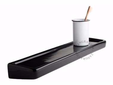 BATHROOM | Porcelain bathroom wall shelf By ZANGRA