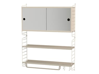 Suspended bathroom cabinet with mirror BATHROOM C