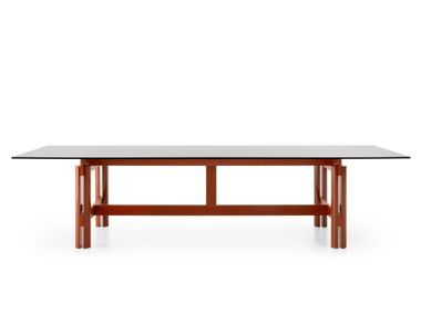 Rectangular wooden table ABACO B&B Italia
