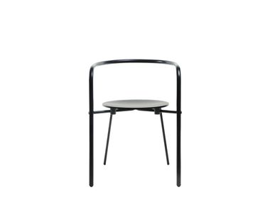 Steel chair with armrests SIMPLEX CHAIR BD Barcelona
