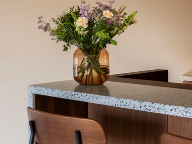 Kitchen worktop terrazzo effect BEALSTONE BEAL International