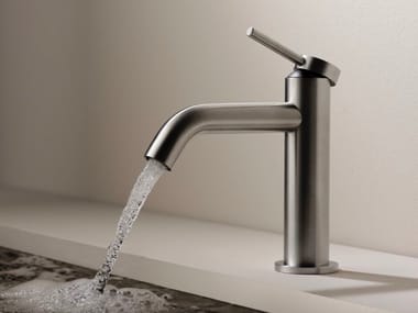 BEAMTECH, TIMELESS TL01/02 Miscelatore per lavabo da piano in acciaio inox con aeratore