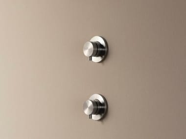 BEAMTECH, TIMELESS TL22 Miscelatore per doccia da incasso a 2 fori in acciaio inox