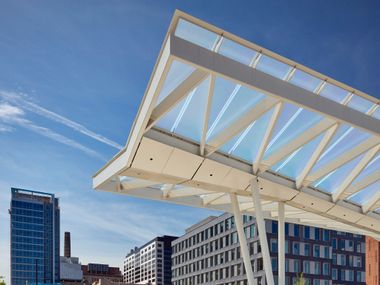 Système pour mur rideau ETFE Texlon® Sigle Layer BEMO