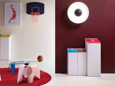 Gettacarte per raccolta differenziata BERNA Made Design