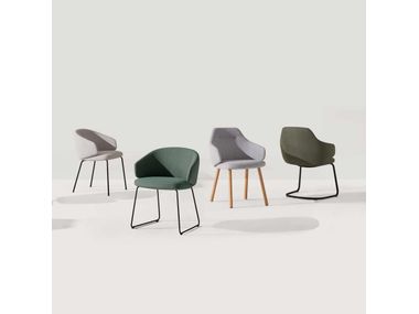 BINAR 60 | Sled base chair By INCLASS