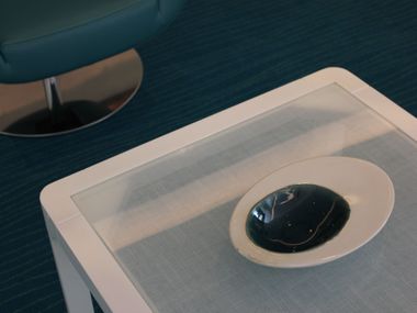 Digital printing for glass table tops Table top BISELARTE