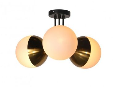 Opal glass ceiling lamp BISTRO BISTROMANIA