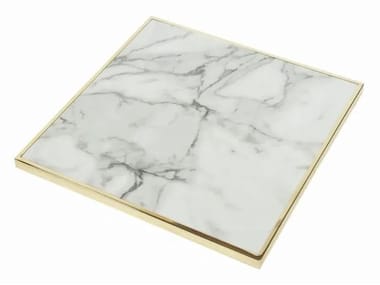 BISTROMANIA, VENDÔME CALACATTA Brillant Piano per tavoli quadrato in laminato