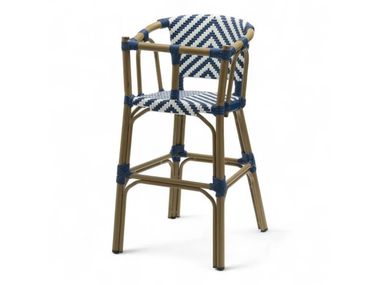 Hochstuhl aus Aluminium RIVOLI BISTROMANIA