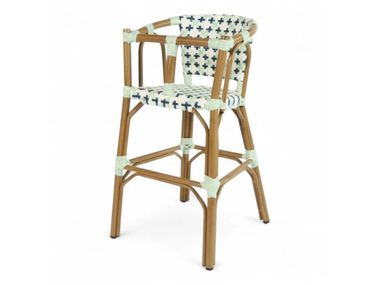 Hochstuhl aus Aluminium ST GERMAIN BISTROMANIA