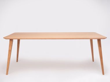 Rectangular wooden dining table BOB ONDARRETA
