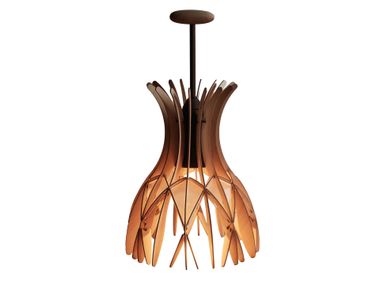 Lampada da tavolo a LED in legno DOMITA M 36 Bover