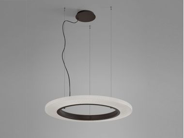 Lampada a sospensione a LED in alluminio RODA S/90 Bover