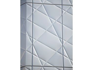 BRANCH Three-dimensional metal cladding panel By Emboss