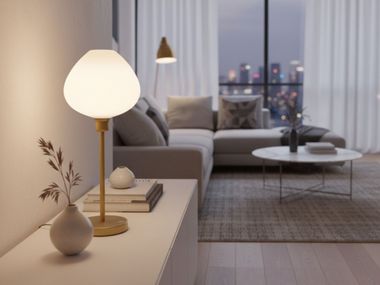 Brass table lamp TIZIANO BRG Firenze