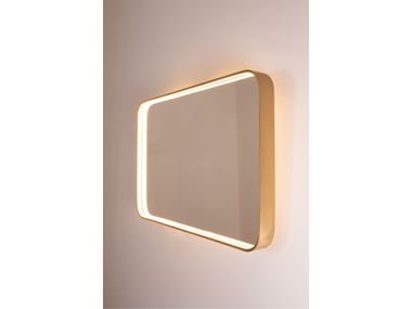 Specchio con illuminazione con cornice SATURNO BRG ILLUMINAZIONE