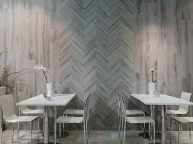 Porcelain stoneware wall/floor tiles with wood effect BRICOLA