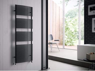 Hot-water carbon steel towel warmer BRIGITTE