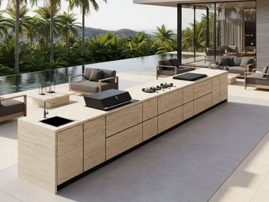 Cuisine d’extérieur en Dekton® B ERA BT45