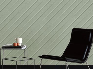 Pannello acustico in PET riciclato a parete H-DK-010 BURGEREE