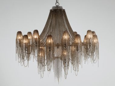 BURLESQUE PG157 Crystal chandelier By Patrizia Garganti | design