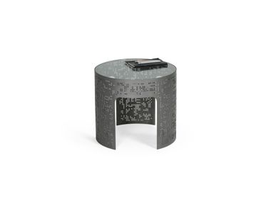 Mesa de centro redonda de vidro ĐIỂM BằNG