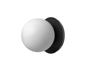 Babich.studio, BUBBLE B1 Lampada da parete a LED in acciaio e vetro