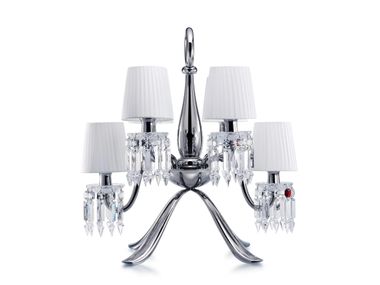 Crystal and metal pendant lamp / table lamp ZÉNITH NOMADE  Baccarat