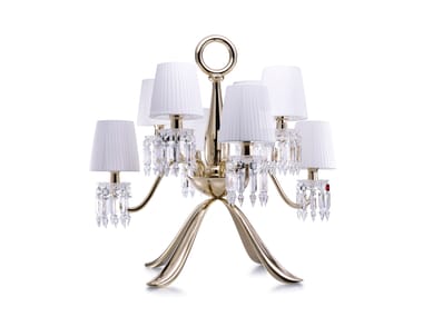 Lampada a sospensione / lampada da tavolo in cristallo e metallo ZÉNITH NOMADE  Baccarat