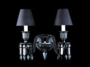 Lampada da parete in cristallo con cristalli ZÉNITH Baccarat