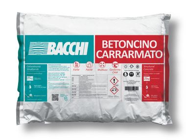 Mortier et microbéton pour réparations BETONCINO CARRARMATO Bacchi