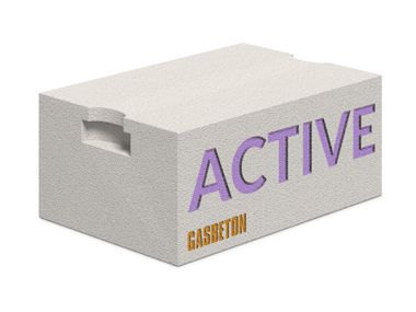 Bloc de béton léger pour maçonnerie extérieure GASBETON® ACTIVE Bacchi