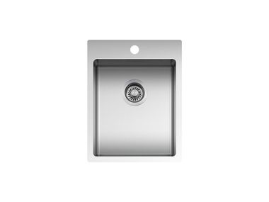Single built-in stainless steel sink B_SMART 1LBS41 Barazza
