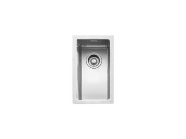 Fregadero 1 seno encastrable de acero inoxidable R."15" 1X1840I 1X1840S Barazza
