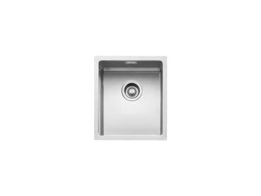 Fregadero encastrable 1 seno de acero inoxidable R."15" 1X3440I 1X3440S Barazza