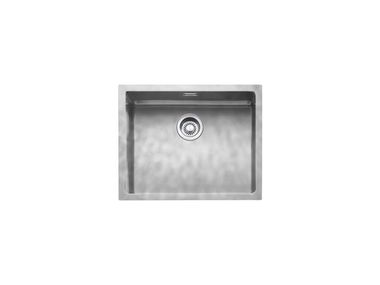 Fregadero encastrable 1 seno de acero inoxidable R."15" 1X50V Barazza
