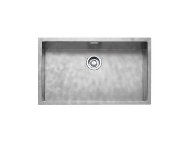 Fregadero 1 seno encastrable de acero inoxidable R."15" 1X70V Barazza