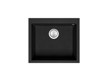 Single built-in composite material sink SOUL 1LSO61N Barazza