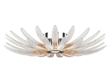 Lampada da soffitto fatta a mano in cristallo veneziano AGAVE Barovier&Toso