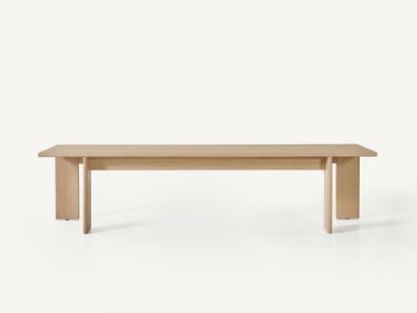 Wooden bench RAIL BassamFellows