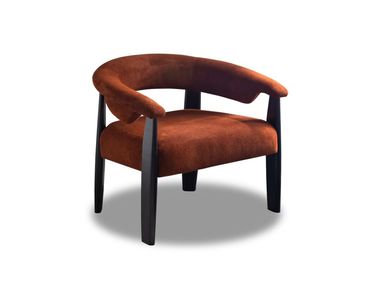 Solid wood armchair AFRA Baxter