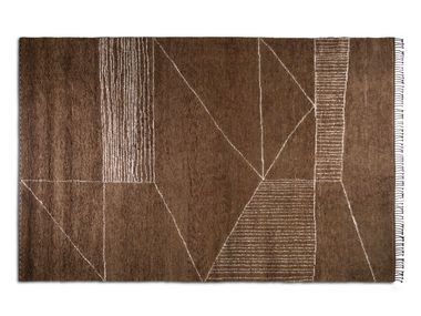 Rectangular wool rug BERBÈRE Baxter