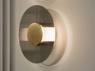 BUTTON Glass wall light By Baxter | design Federico Peri