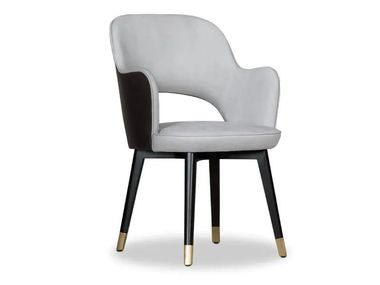 Silla tapizada de madera maciza COLETTE Baxter