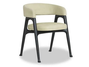 Silla tapizada de madera CORINNE Baxter